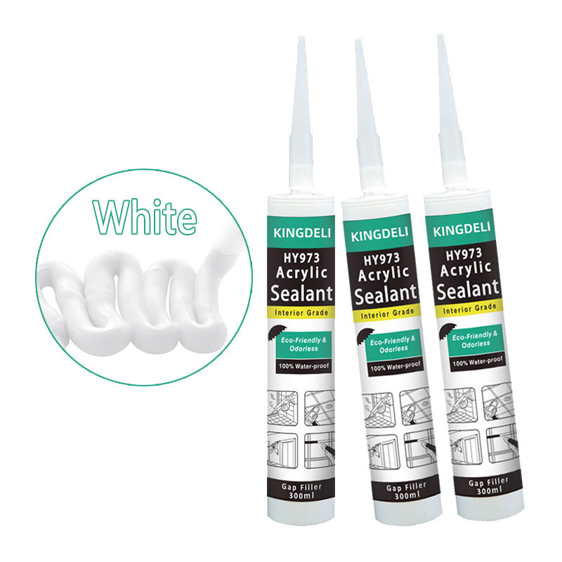 Vedador acrílico colorido de secagem rápido do silicone impermeável para a calafetagem