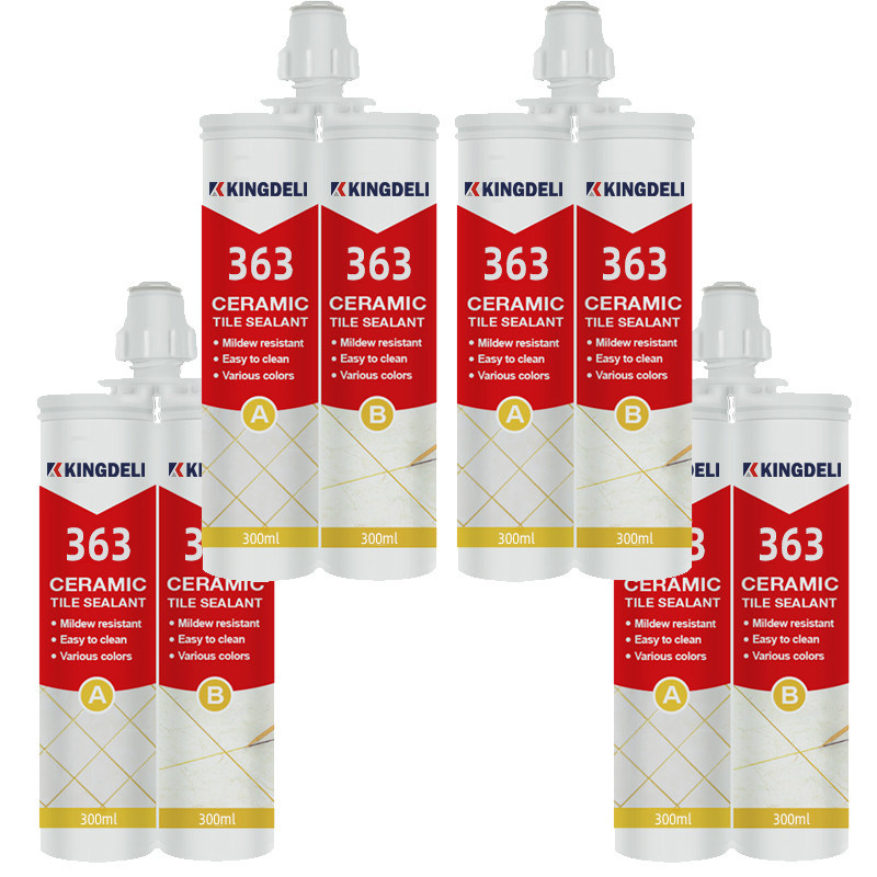 Rejunte Epóxi Químico Impermeável , Selante de Rachaduras em Azulejo Cor Branca 300ml