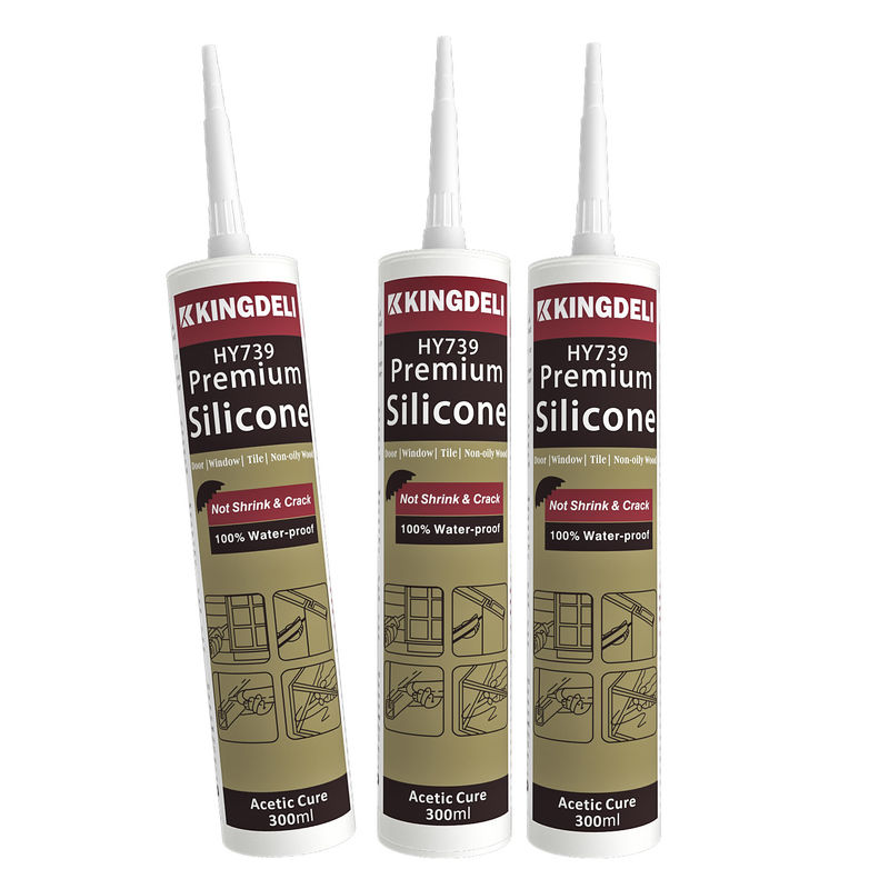 Secador rápido, colorido, à prova d'água, para uso acético, selante de silicone para calcinagem