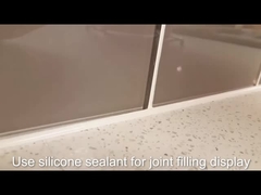 Adesivo de selante acrílico de silicone para vedação de portas